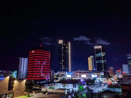 Vistas a la ciudad desde el alojamiento