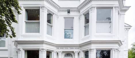 Façade de l’hébergement