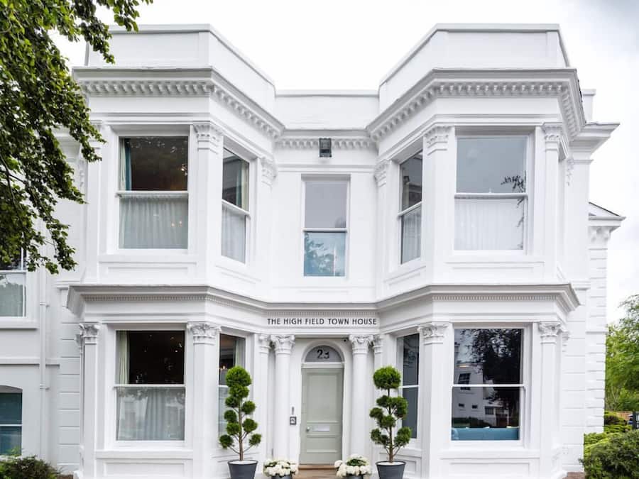 Façade de l’hébergement