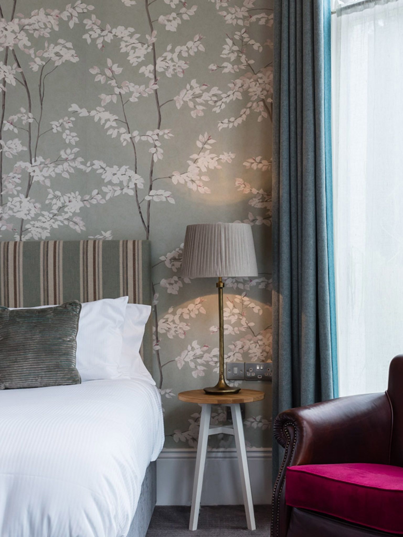 room, ground floor (double twin) | individually decorated, individually furnished, desk, iron/ironing board