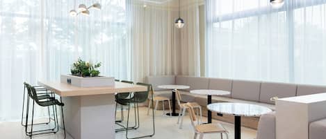 Sala de estar en el lobby