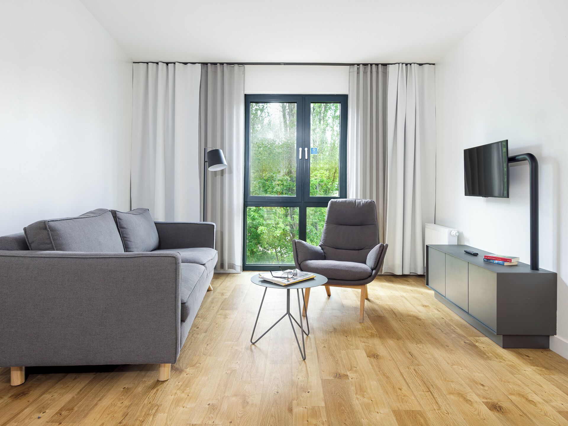 Apartment | Individuell dekoriert, individuell eingerichtet, Verdunkelungsvorhänge