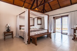 Bungalow Confort, 1 habitación | Minibar, caja fuerte, wifi gratis y ropa de cama