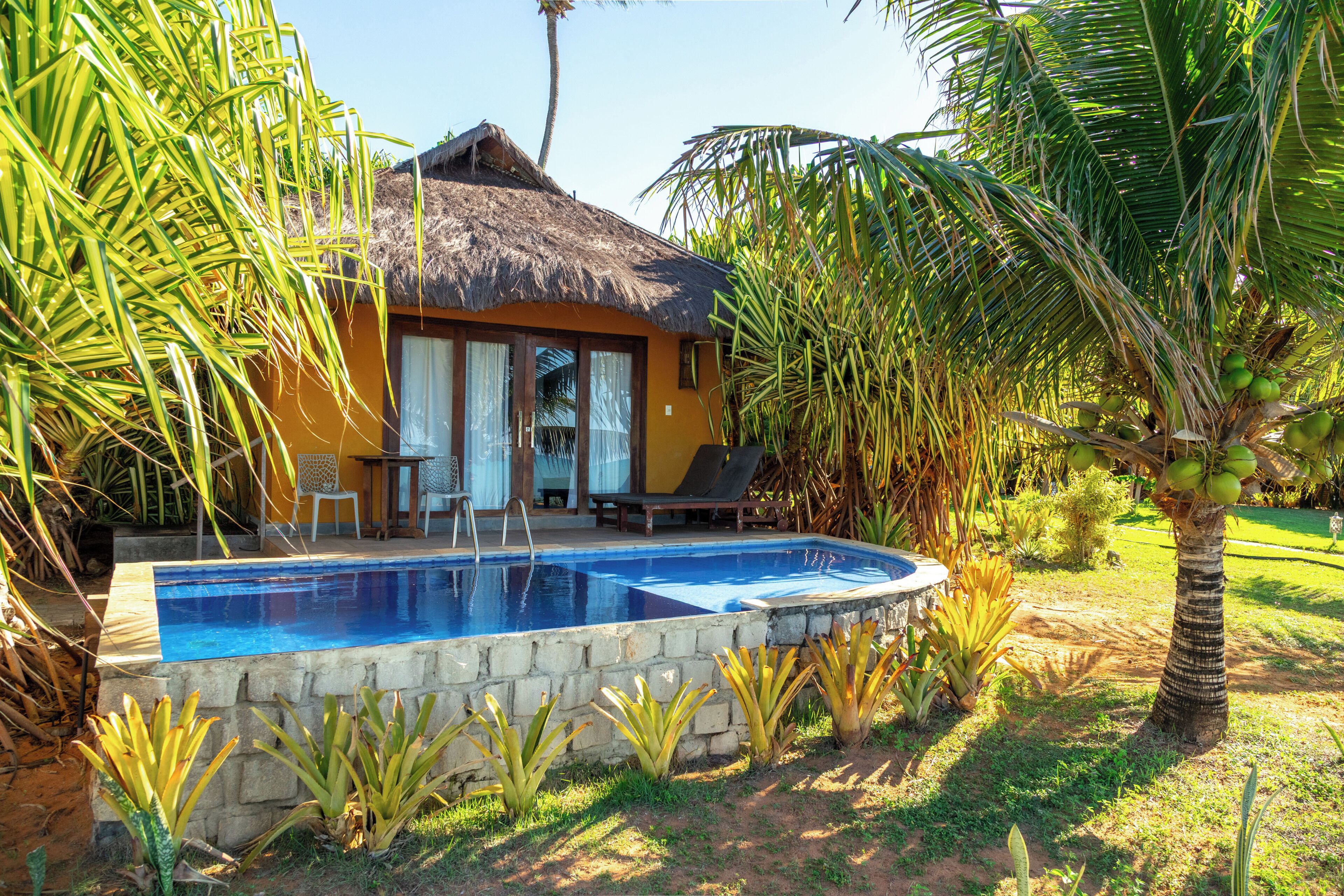 コンフォート バンガロー 1 ベッドルーム | ミニバー、セーフティボックス (室内)、WiFi (無料)、ベッドシーツ