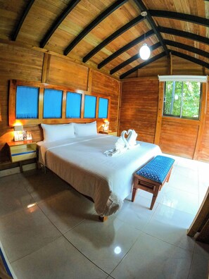 Deluxe-Ferienhütte, 1 King-Bett