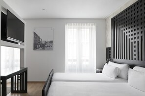 Premium Double Room, City View | Premium bedding, down comforters, memory foam beds, minibar