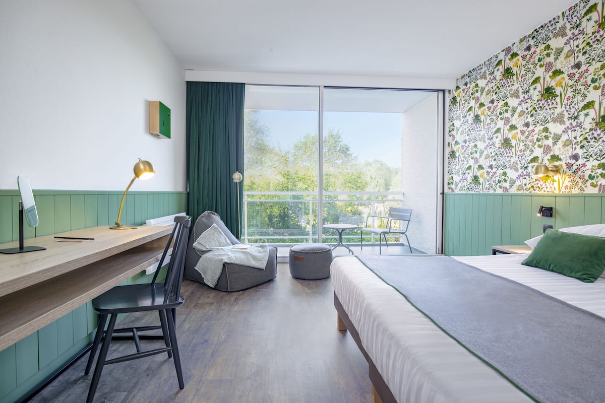 Chambre double Maison du lac 2 personnes | Wifi y ropa de cama