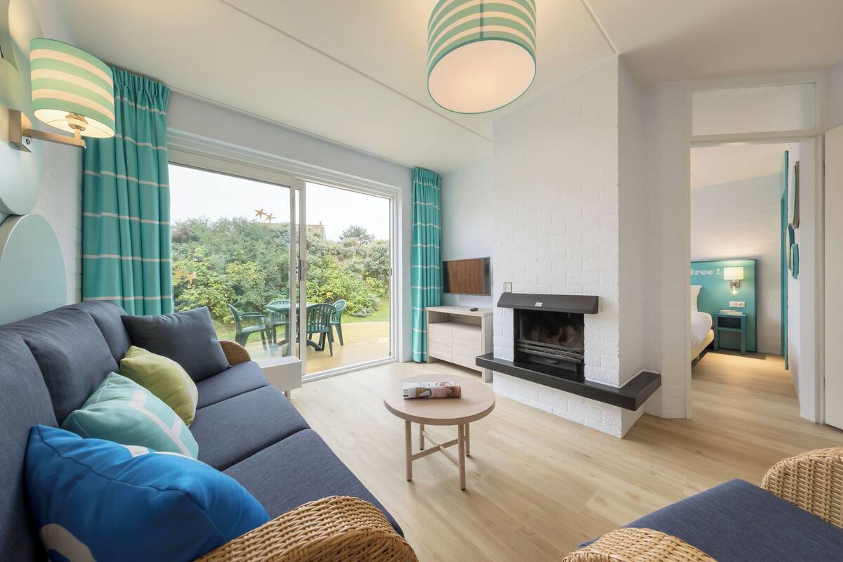 Cottage tiện nghi đơn giản, 2 phòng ngủ | Truy cập Internet không dây miễn phí, bộ trải giường 