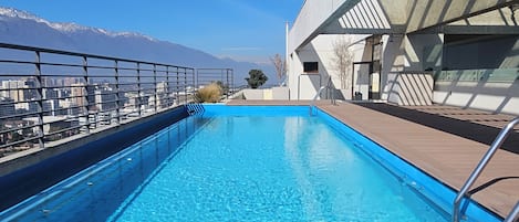 Seasonal outdoor pool