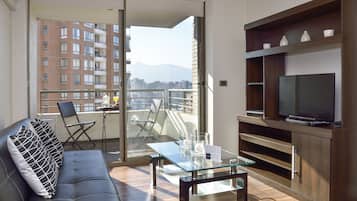 Apartment, 2 Bedrooms | Living room | 32-inch flat-screen TV with digital channels, TV