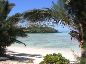 View from property - Tianas Beach (Rarotonga)