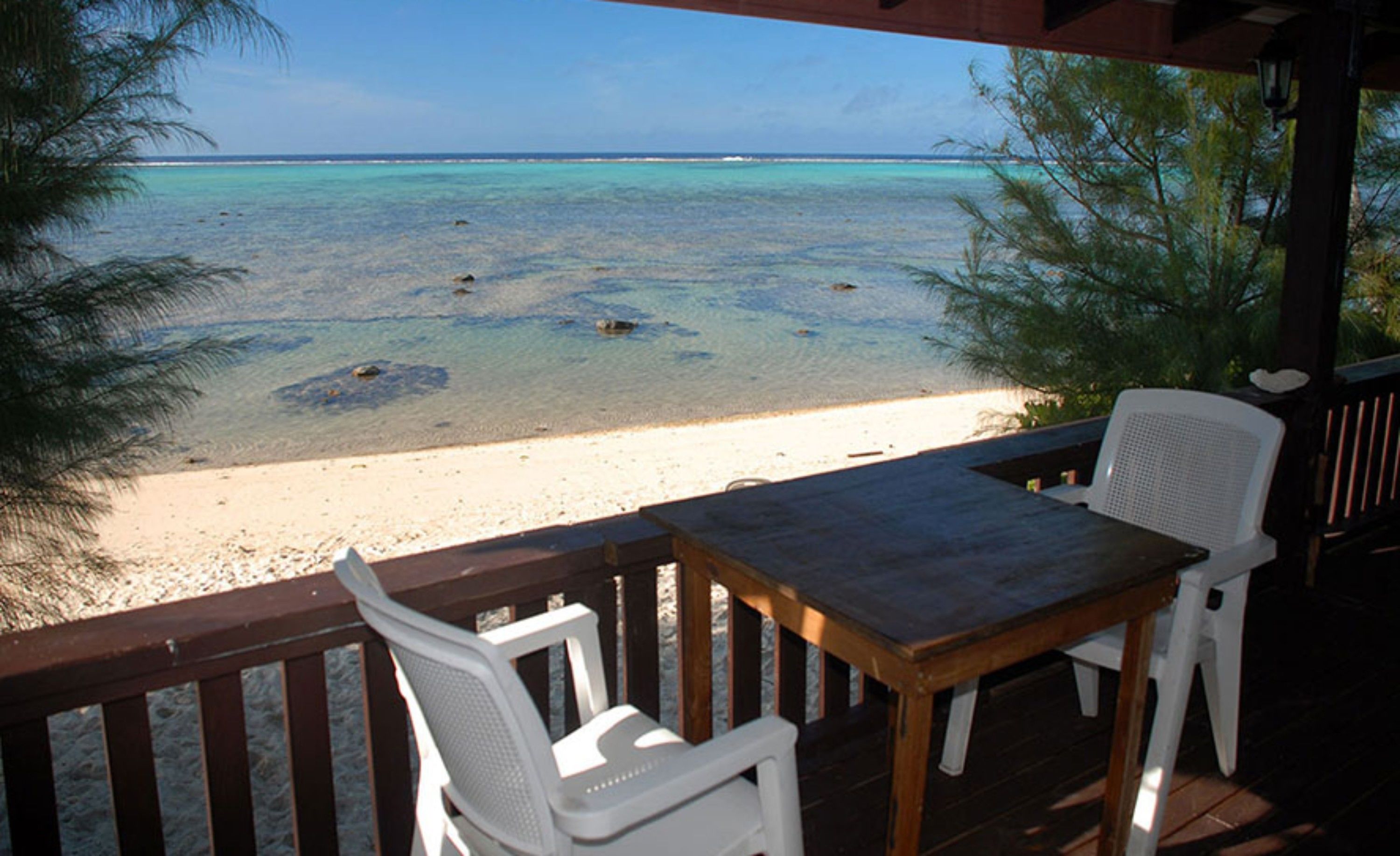 Studio Basic - utsikt mot stranden | Terrass/Patio