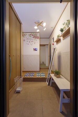 Interior entrance