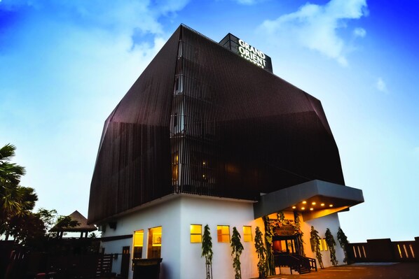 Fassade der Unterkunft