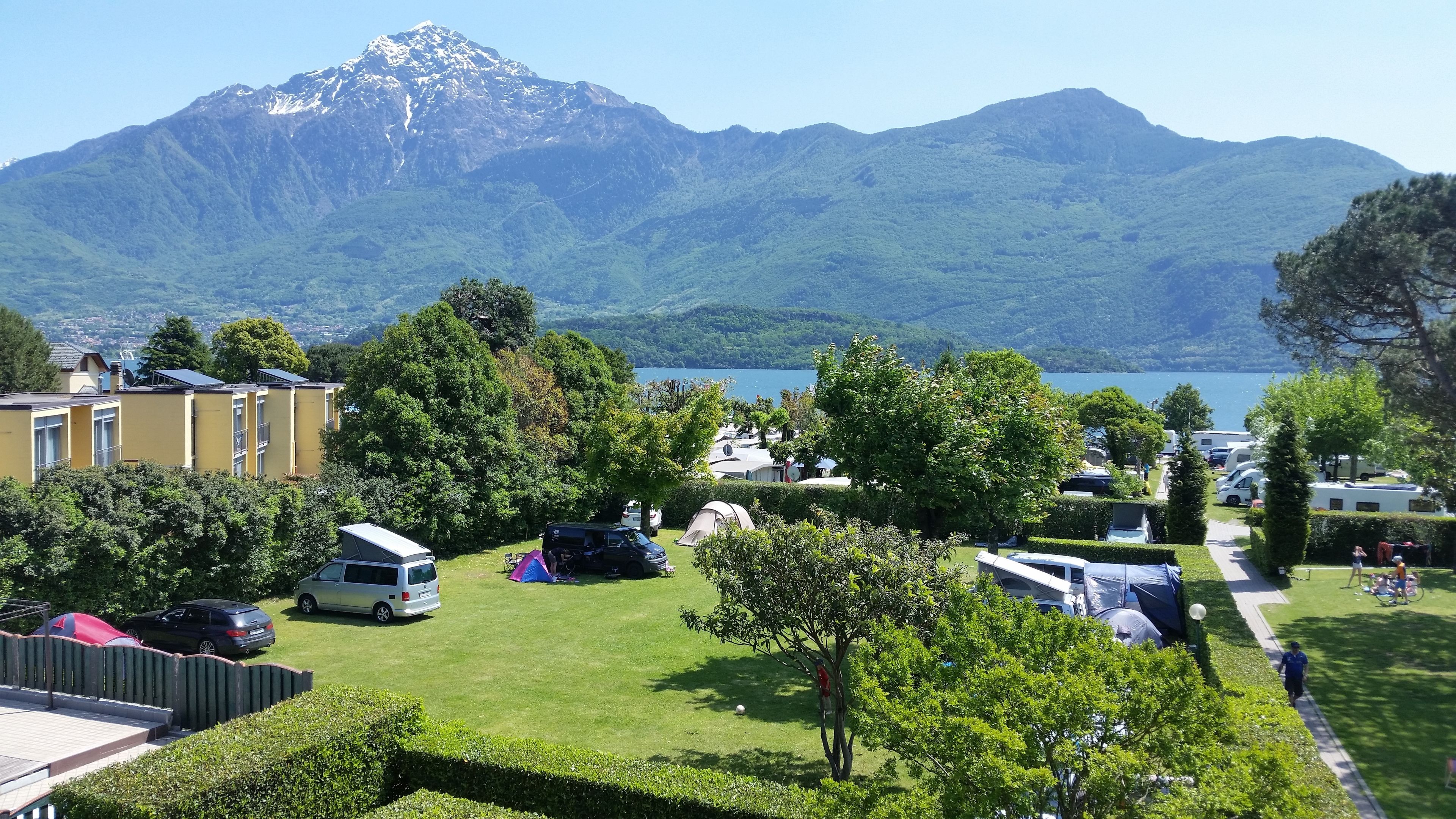 comfort double or twin room, 1 bedroom, balcony, partial lake view | view from room