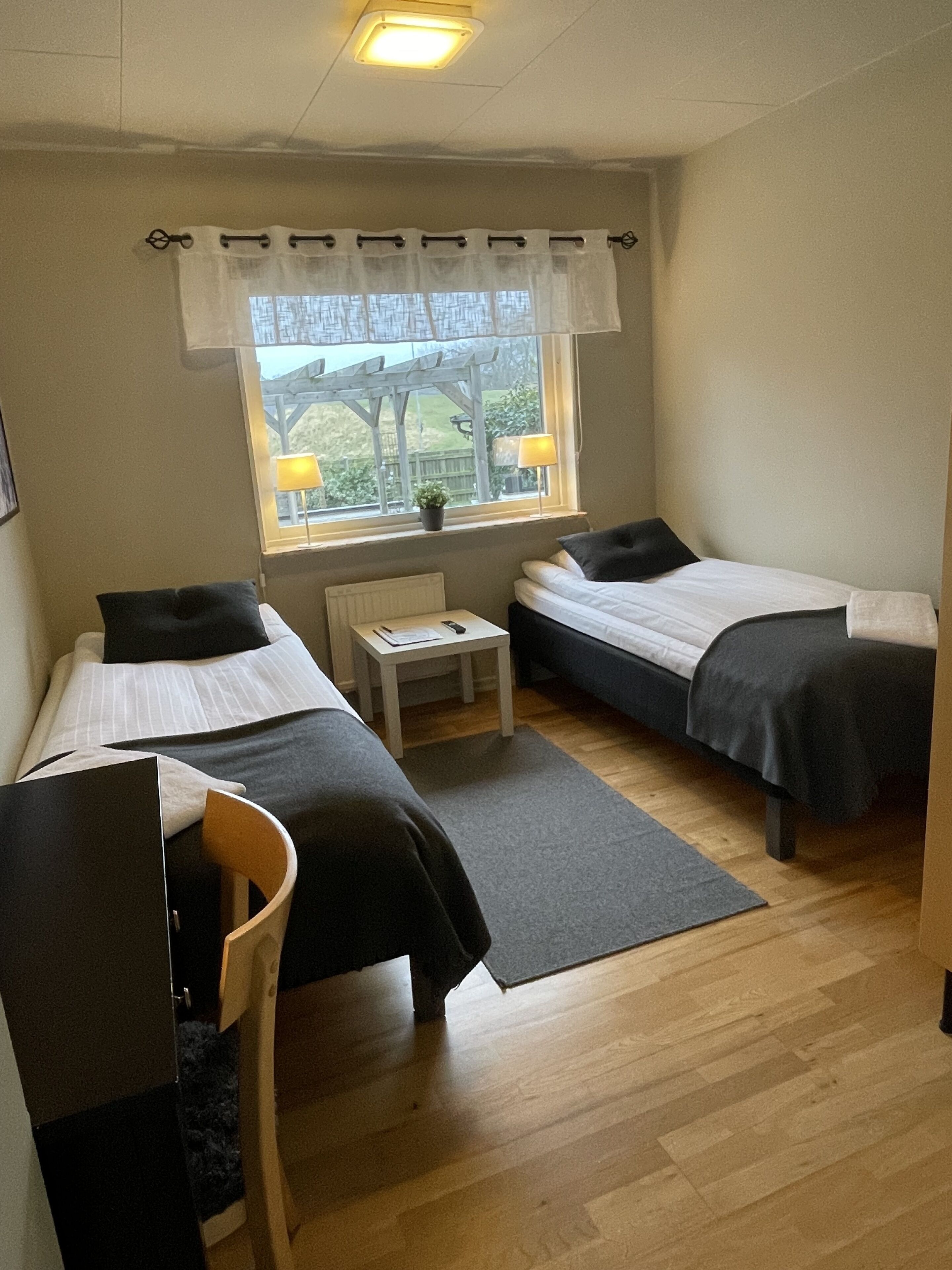double room | desk, blackout curtains, iron/ironing board, free wifi