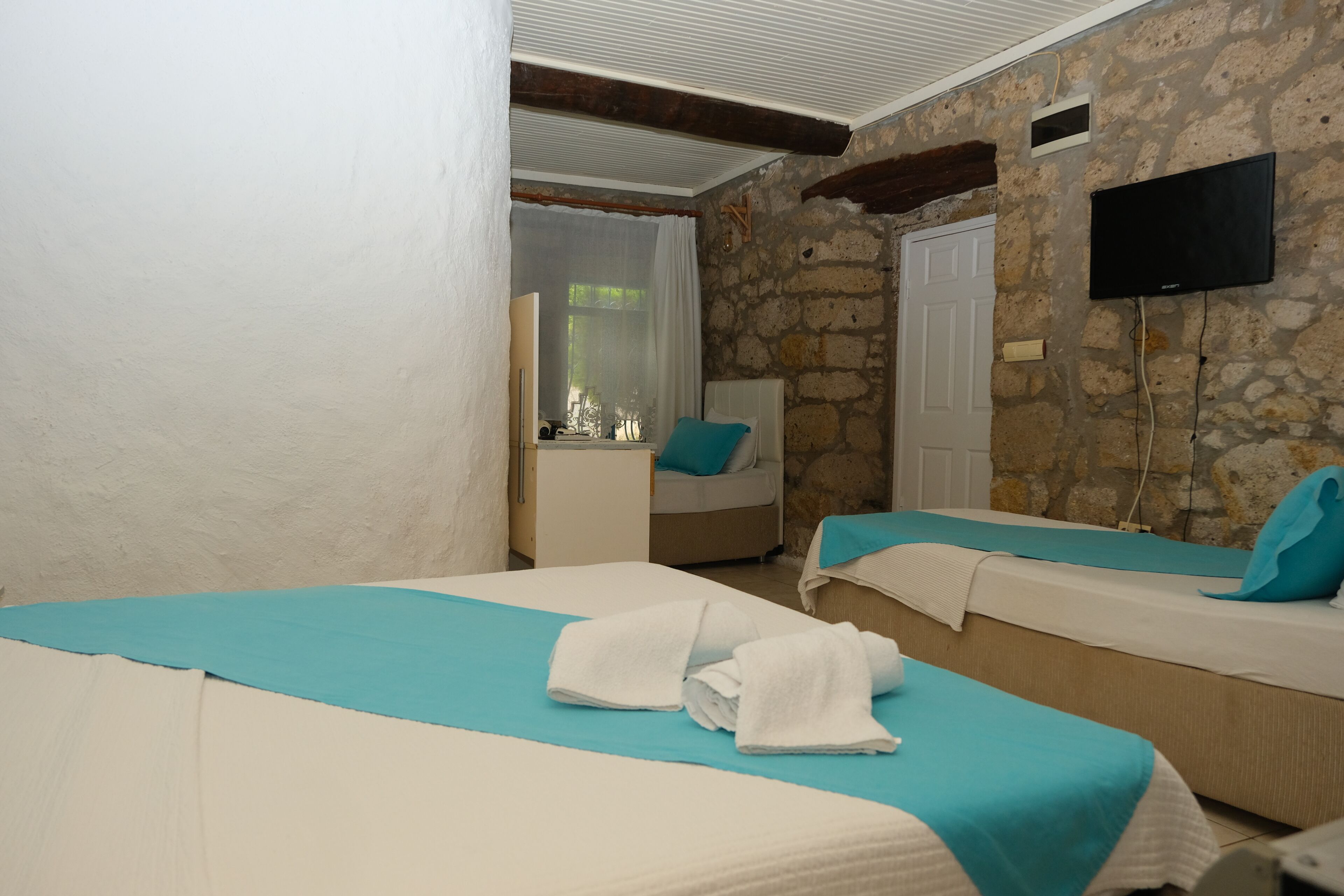 standard quadruple room | premium bedding, iron/ironing board, free wifi