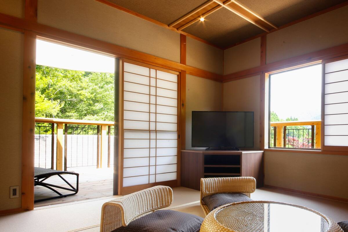 룸 (Satoyama Hutte Type H) | 고급 침구, 미니바, 객실 내 금고, 무료 WiFi