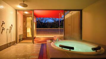 Free toiletries, hair dryer, bathrobes, slippers