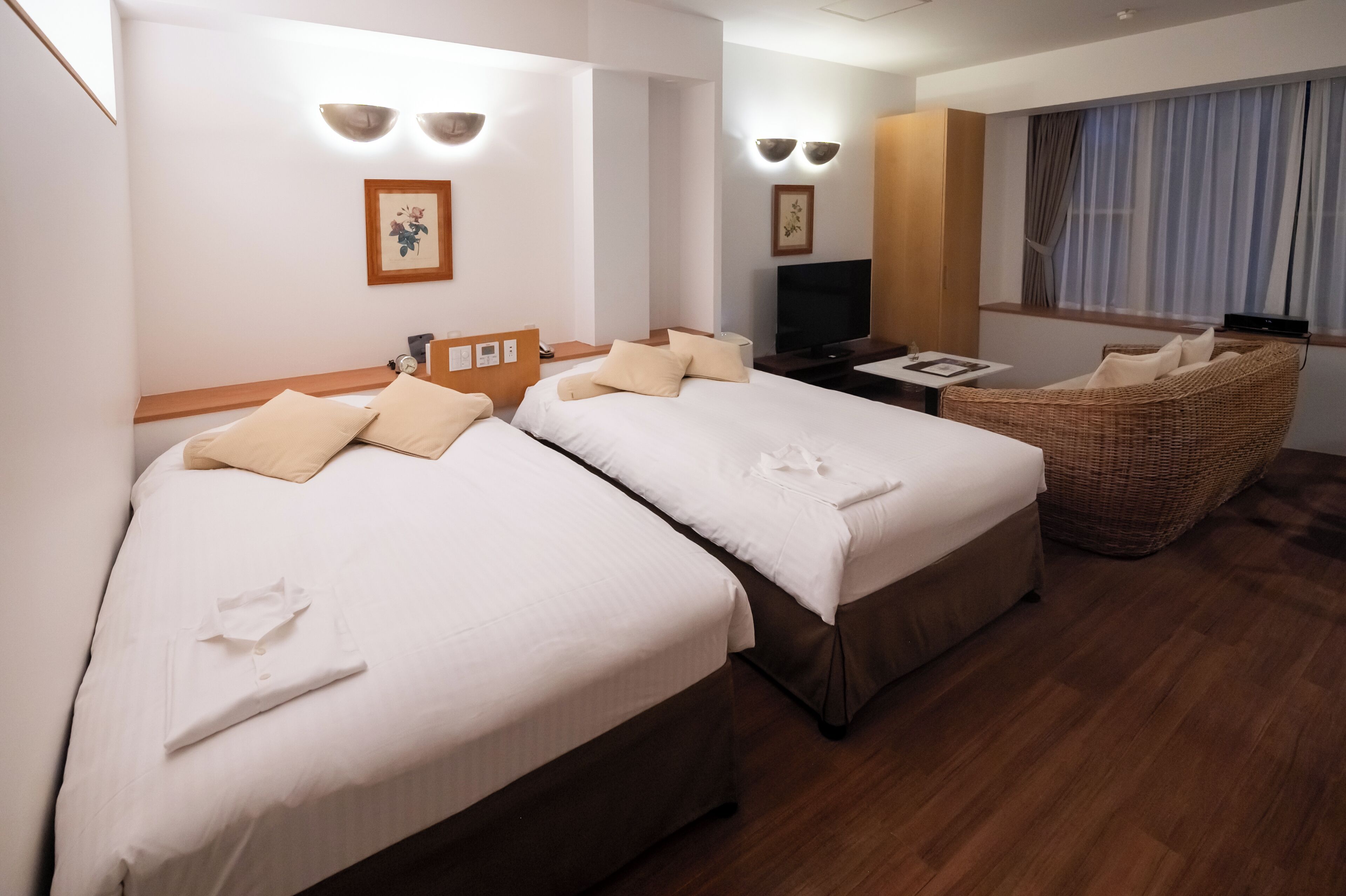 標準雙床房 (Maisonette with Spa Bath -Main) | 免費 Wi-Fi、床單