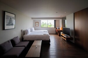 高级双床房, 副楼 (HollywoodTwin Maisonette with SpaBath) | 免费 WiFi、床单