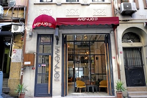 Fassade der Unterkunft