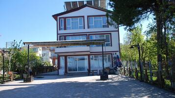 Fassade der Unterkunft