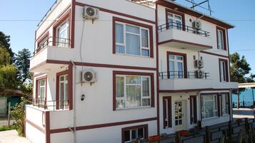 Fassade der Unterkunft