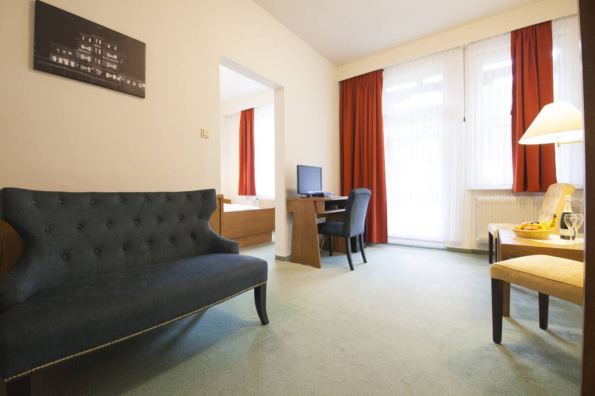 Chambre Double, balcon