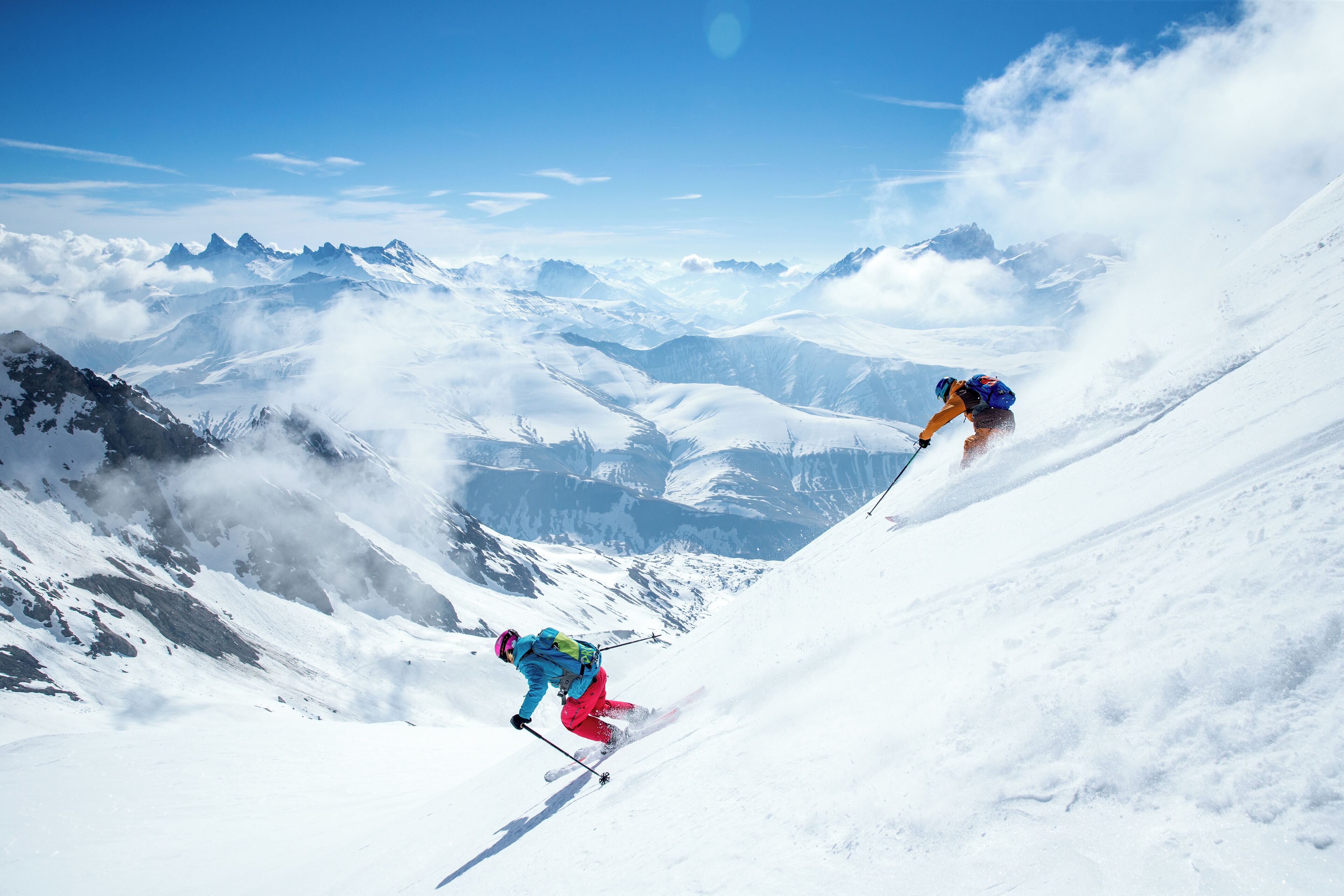 Bermain ski