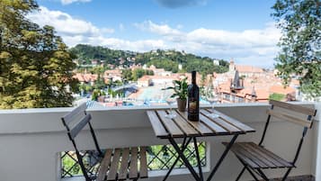 Executive Double Room, Balcony, City View | Balcony view