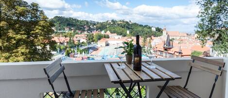 Executive tweepersoonskamer, balkon, uitzicht op de stad | Uitzicht vanaf balkon