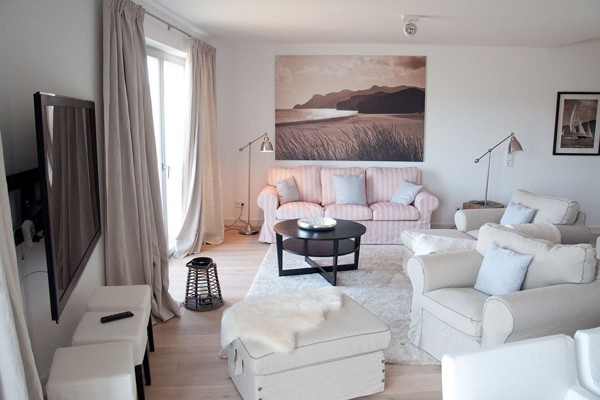 Luxury Apartment, Sauna, River View | 1 bedroom, in-room safe, soundproofing, iron/ironing board