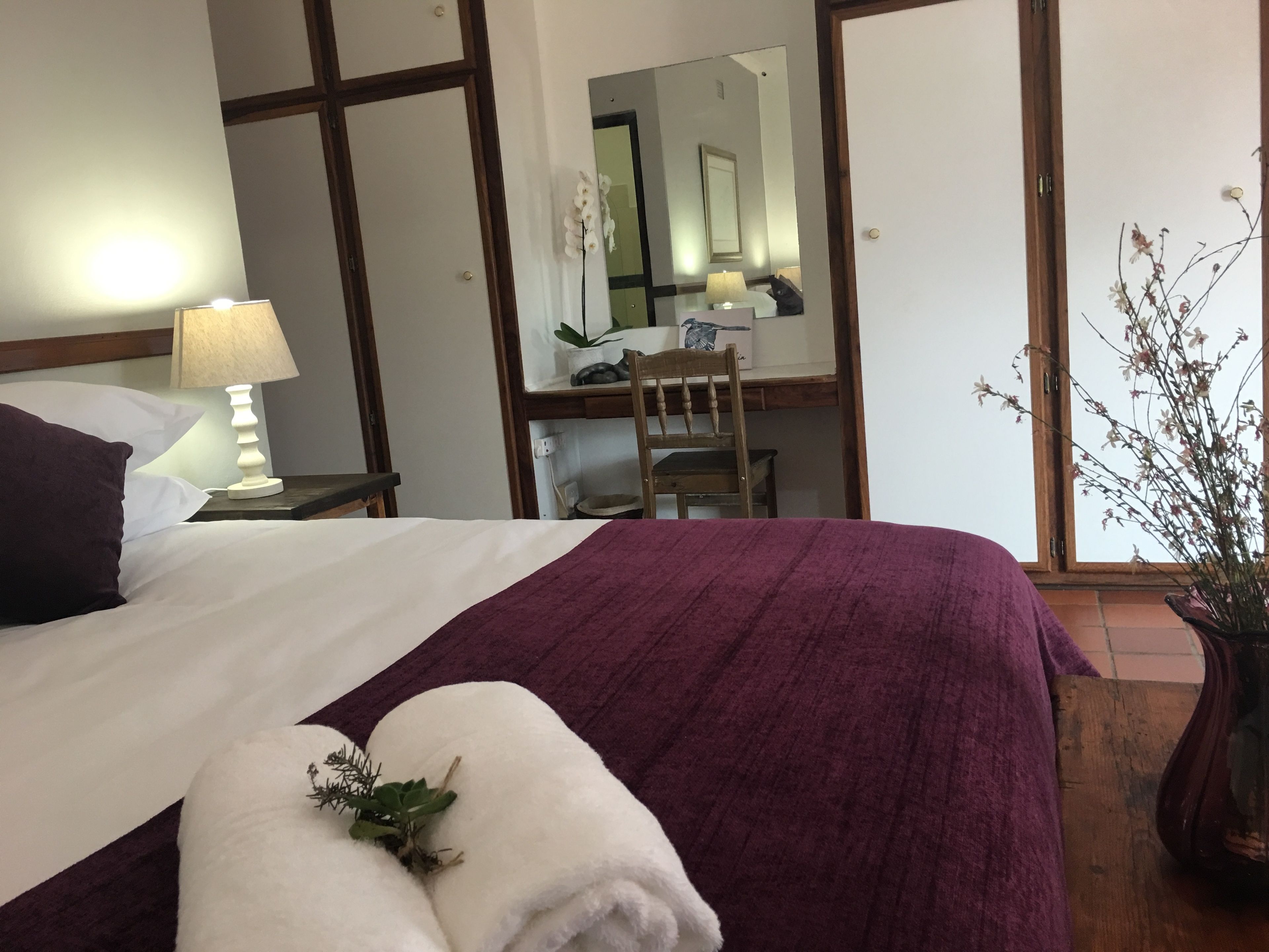 Escritorio, wifi gratis y ropa de cama 