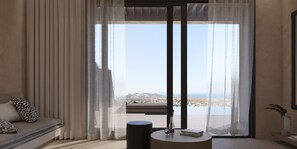 Deluxe Suite With Private Pool | Terrace/patio - North Santorini - A Luxury Spa Hotel (Santorini)