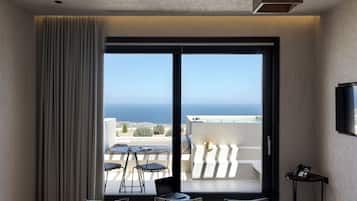 Panoramic-Suite, Whirlpool | Balkon
