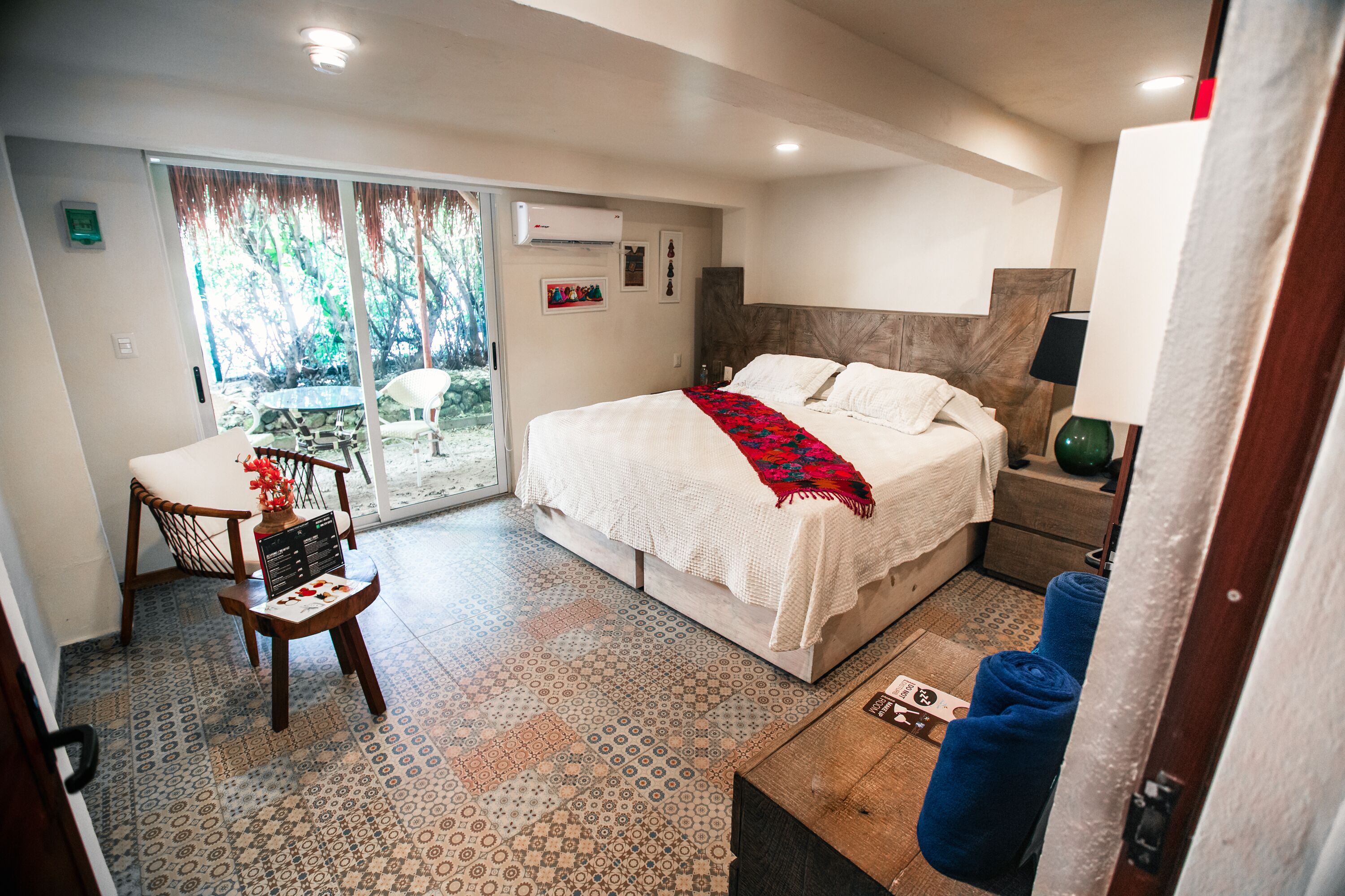 laptop workspace, blackout curtains, iron/ironing board, free wifi