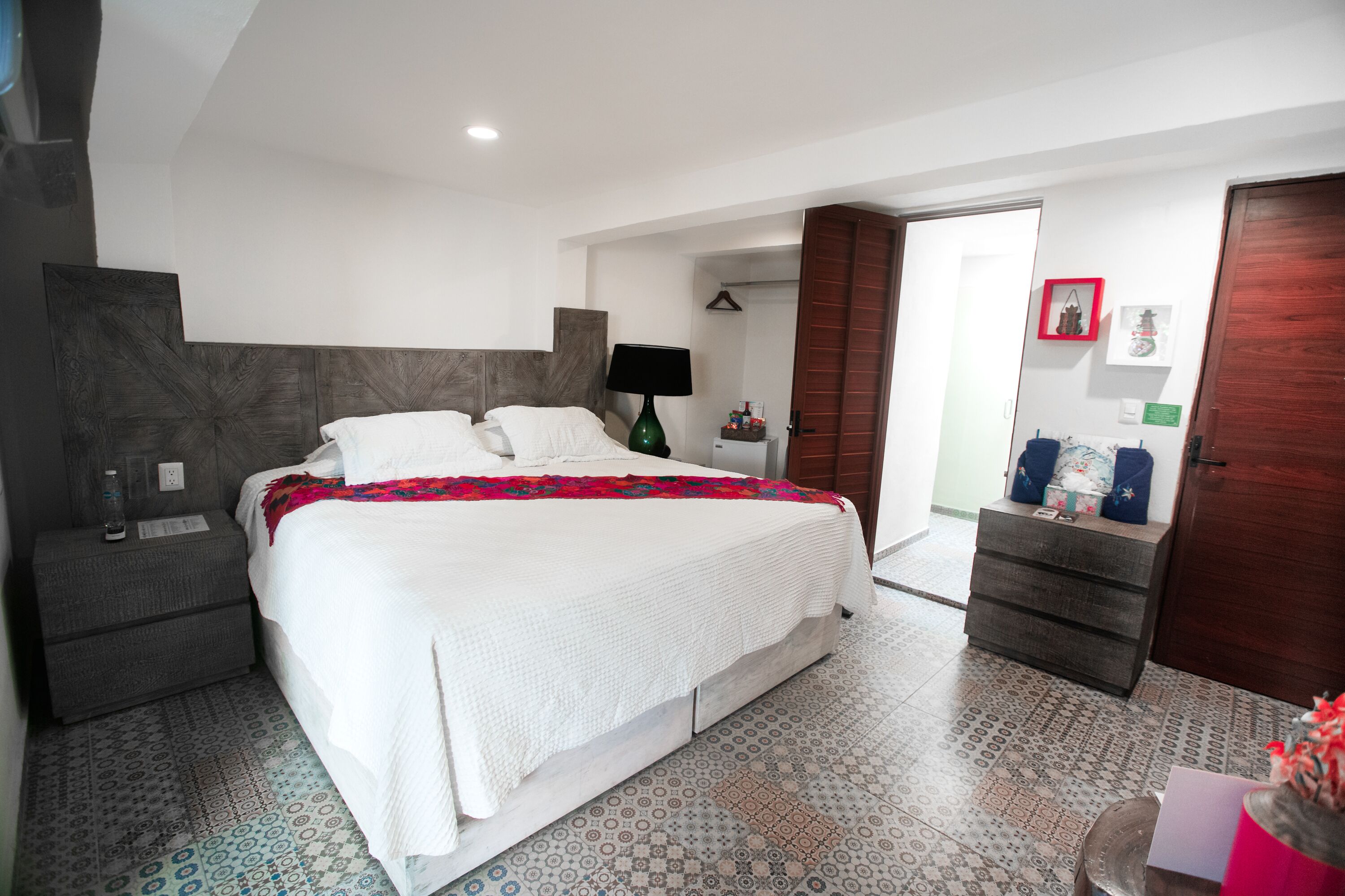 laptop workspace, blackout curtains, iron/ironing board, free wifi