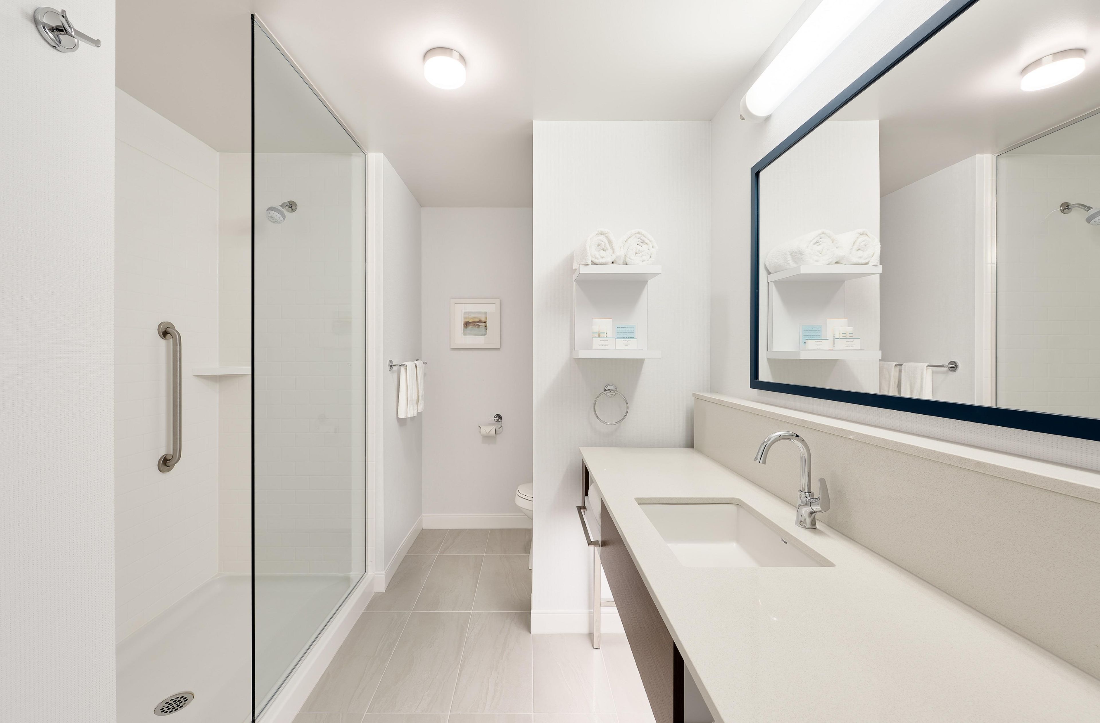 Regadera en el baño