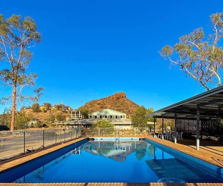 Outdoor pool. Arkaroola Wilderness Sanctuary