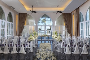 Indoor wedding