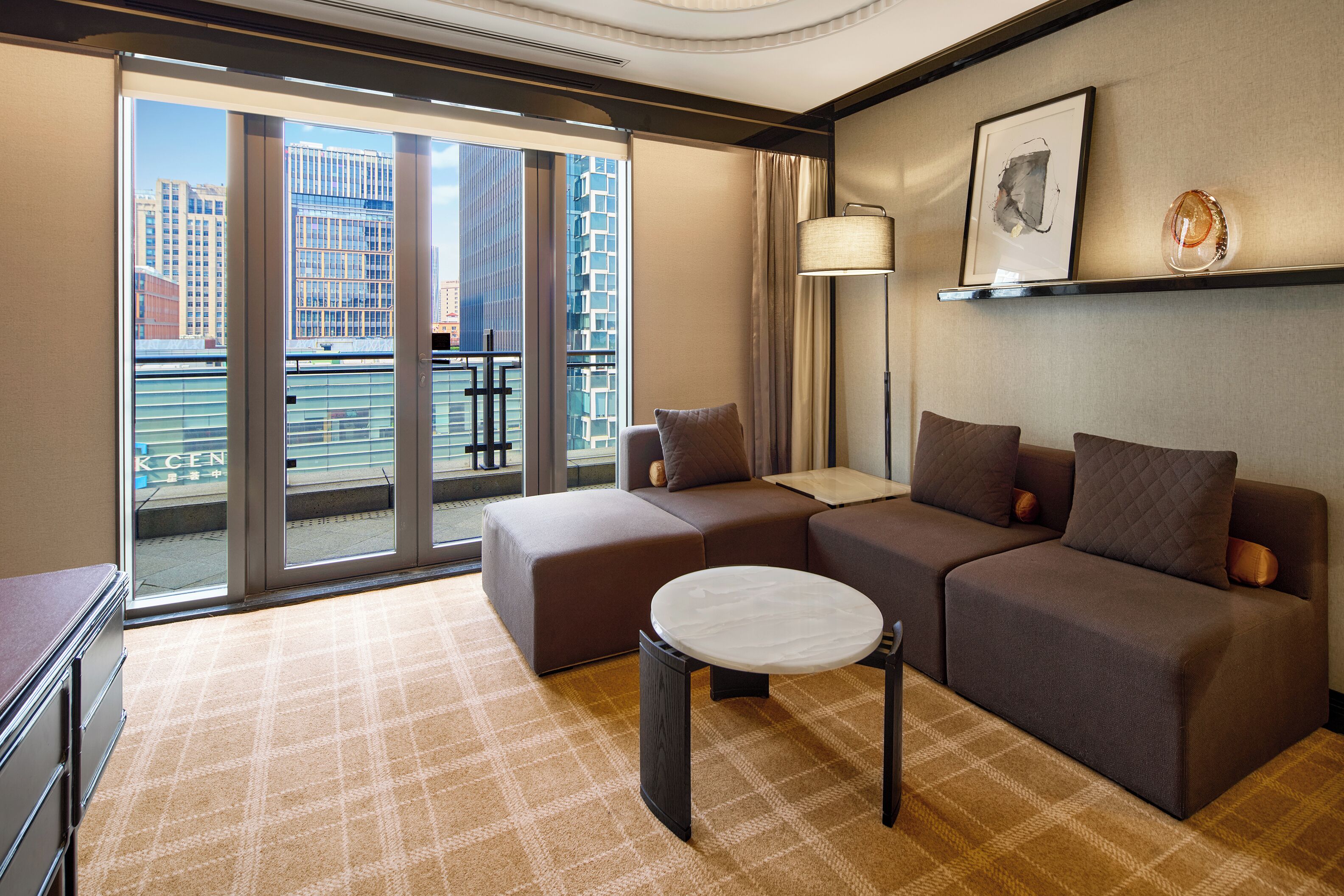 Down duvets, minibar, in-room safe, desk