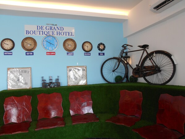 Sala de estar en el lobby