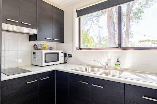 Casa Confort, 2 habitaciones, vista al valle | Cocina privada | Refrigerador con congelador, microondas y parrilla de estufa