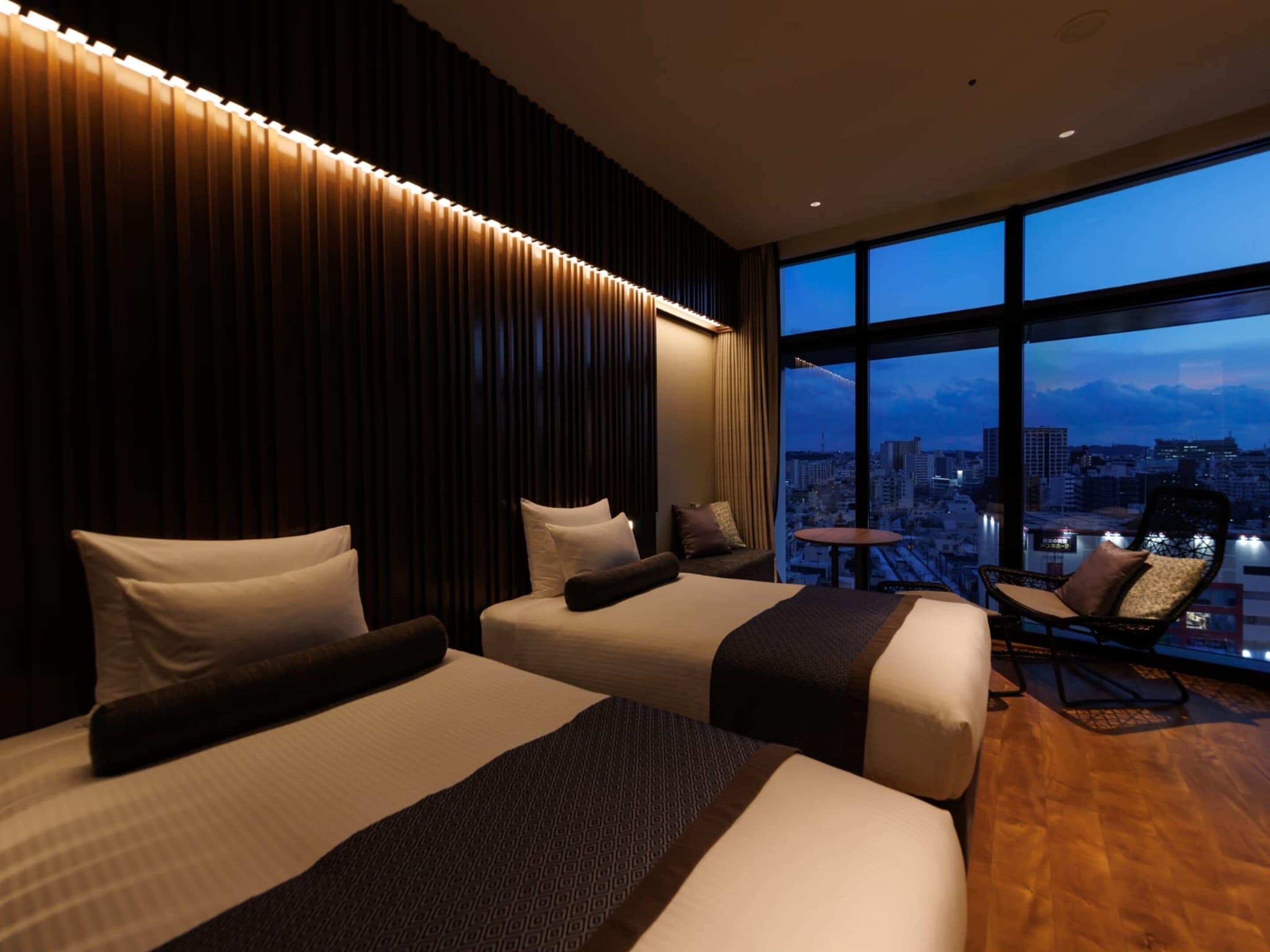 Premium Twin Room Non Smoking (2 people use) | In-room safe, desk, laptop workspace, blackout drapes