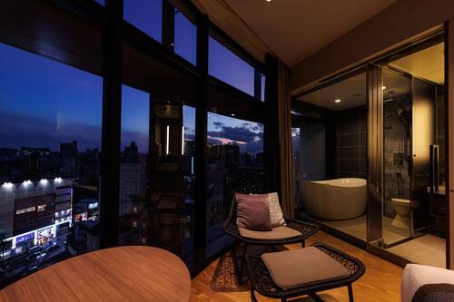 Premium Twin Room Non Smoking (2 people use) | In-room safe, desk, laptop workspace, blackout curtains