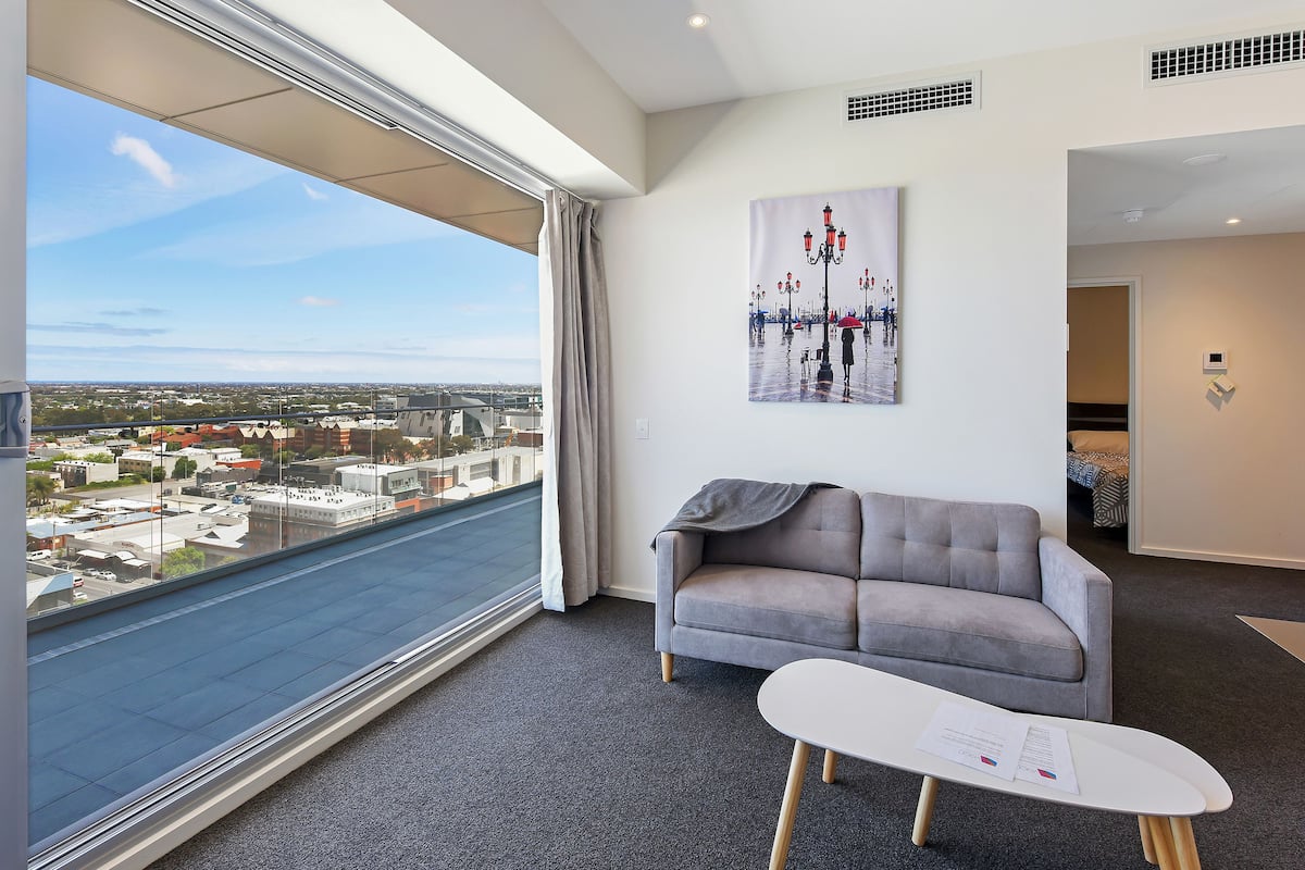 Two Bedroom Apartment with Large Balcony | Living area