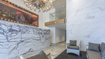 Lobby sitting area