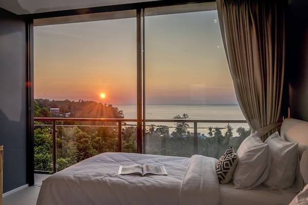 Uitzicht vanuit de kamer