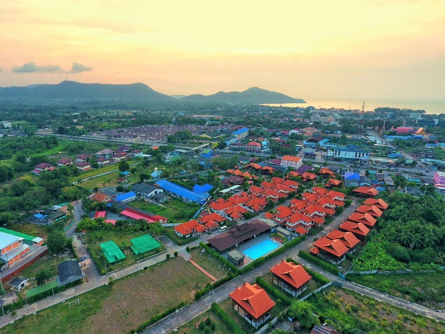 Façade de l’hébergement